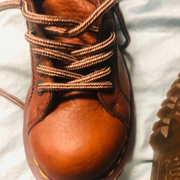 Dr Martens brown leather unisex 👞 - Picture 4 of 8